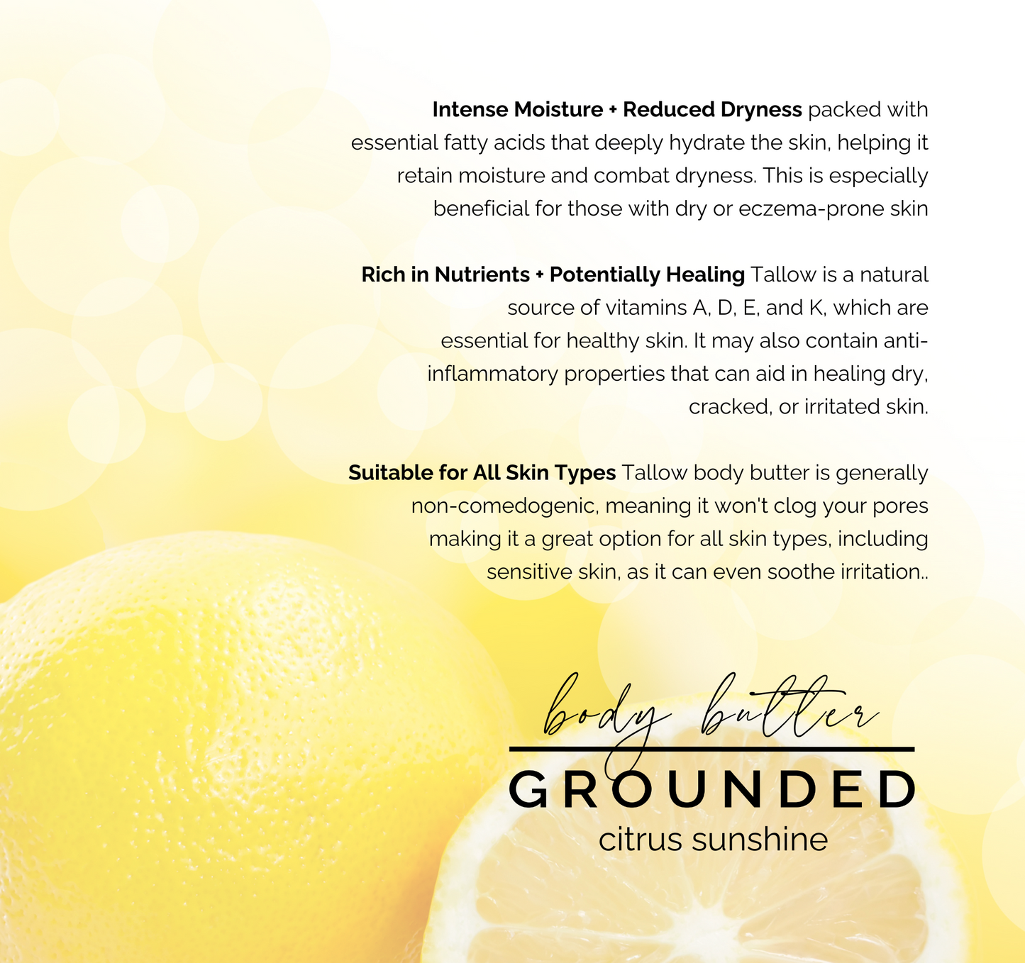 CITRUS SUNSHINE | BODY BUTTER