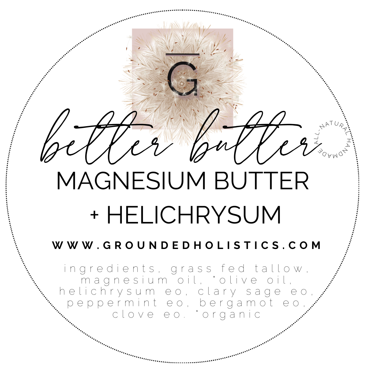BETTER BUTTER | MAGNESIUM + HELICHRYSUM