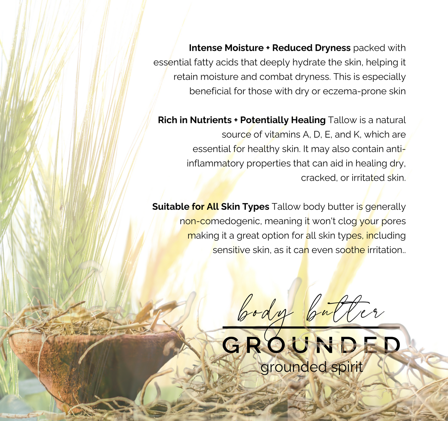 GROUNDED SPIRIT BODY BUTTER