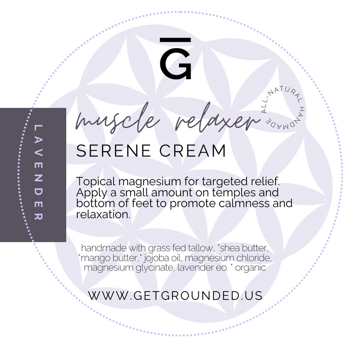 SERENE CREAM Magnesium + Lavender