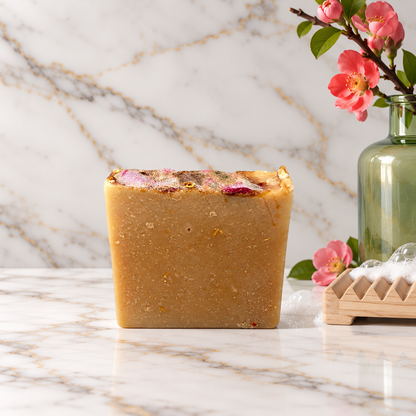 All That Jazz tallow soap with ginger, jasmine and ylang ylang by Grounded Holistic Apothecary