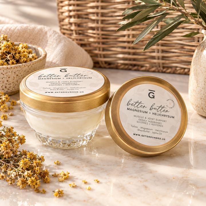BETTER BUTTER | Magnesium + Helichrysum Tallow Cream