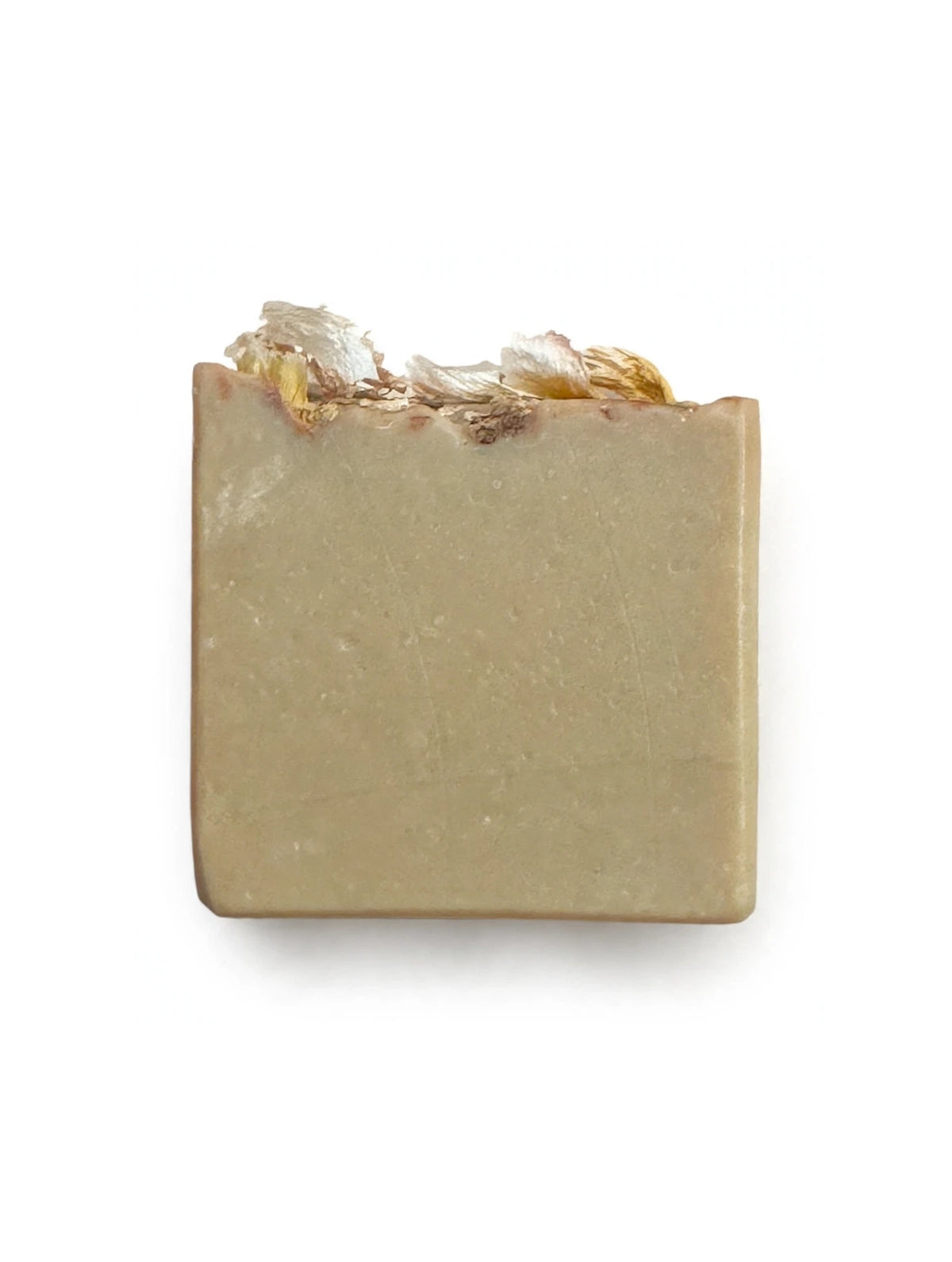 Bloom tallow soap bar with blue spirulina and jasmine