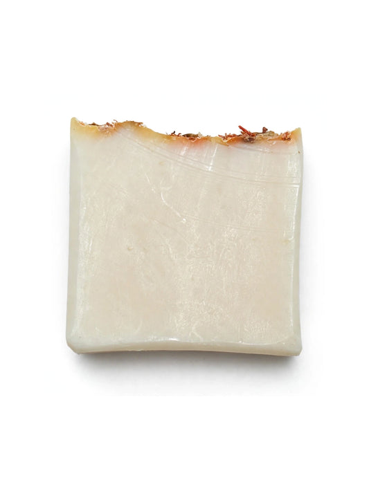 Citrus Sunrise soap bar - white background