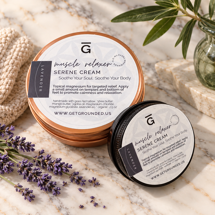 SERENE CREAM | Magnesium + Lavender Tallow Cream