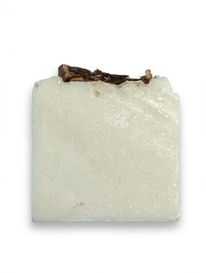 Lemon Drop soap bar - white background