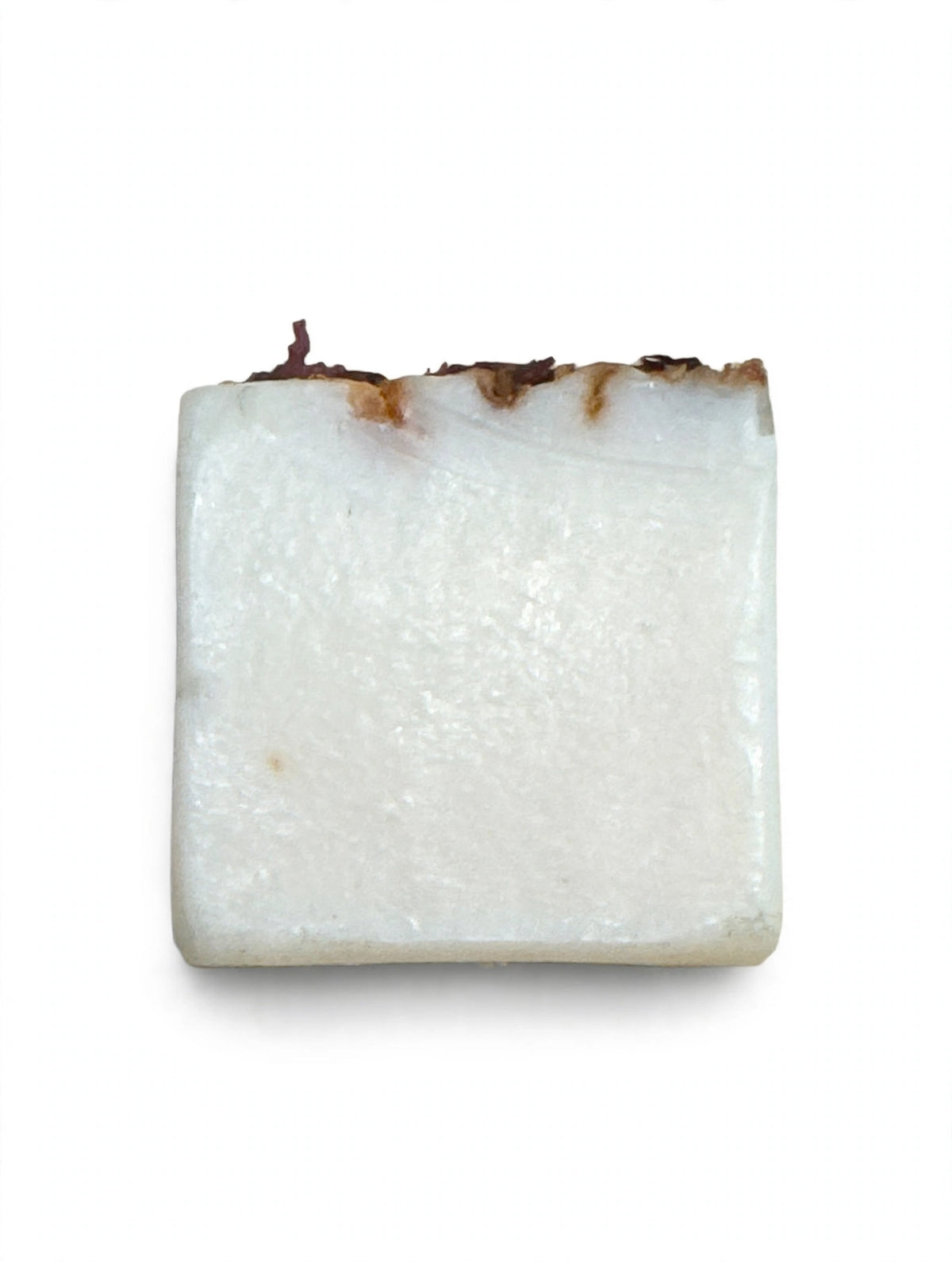 Nostalgia handmade tallow soap bar with vanilla, rose and flower petals