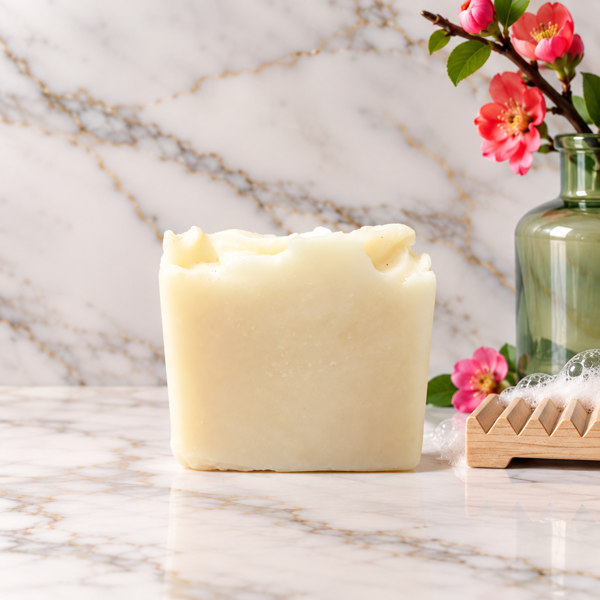 Serenity tallow soap with baobab and sandalwood by Grounded Holistic Apothecary