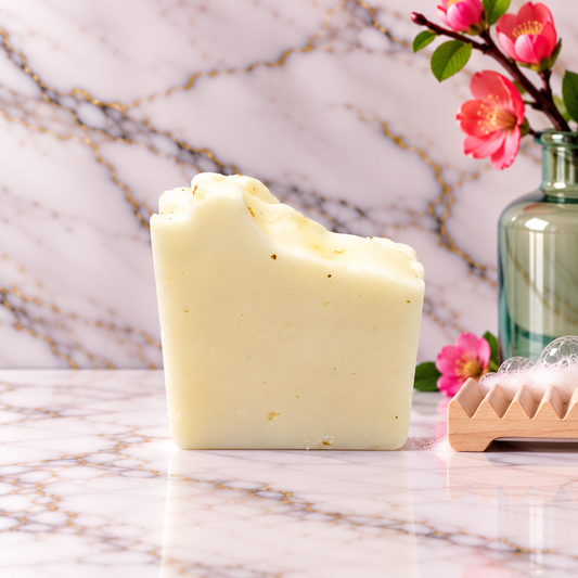 Zenergy tallow soap with basil, black pepper and Himalayan pink salt by Grounded Holistic Apothecary
